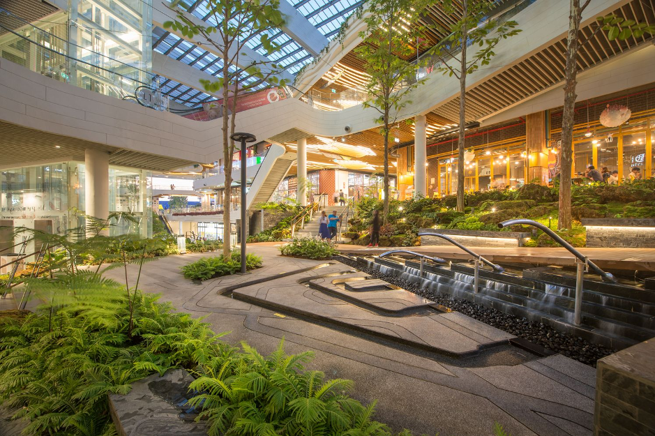 How Landscape Design Can Attract Shopping Mall Foot Traffic